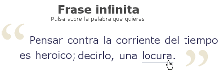 Frase infinita